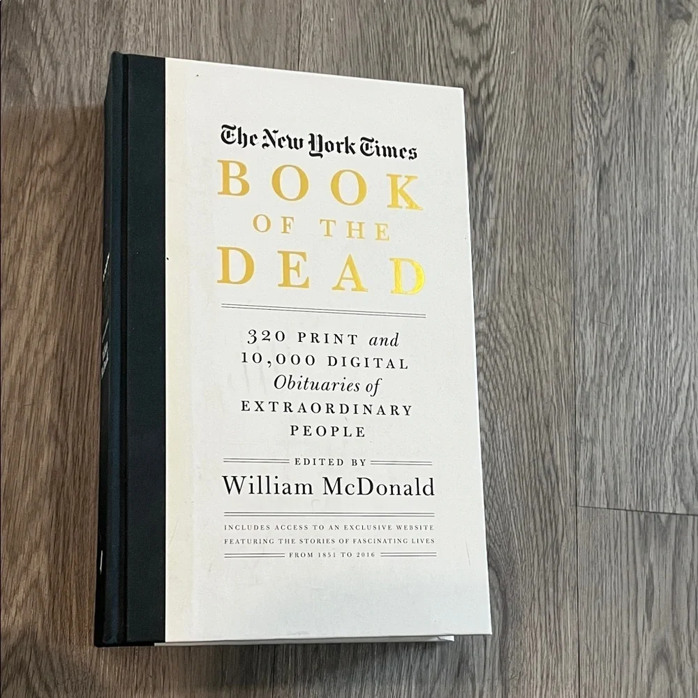 The New York Times Book of the Dead